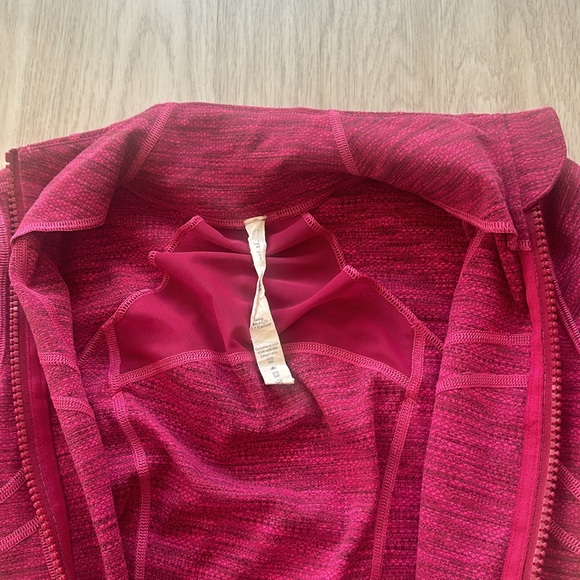Lululemon Define Jacket- Diamond Jacquard Berry Rumble Jewelled Magenta - Picture 10 of 16